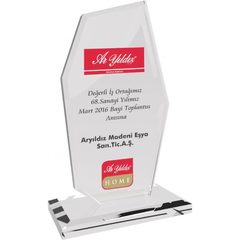 Library Kristal Plaket